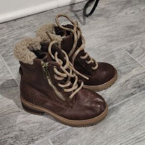 Steve Madden Brown Kids Rain & Snow Boots